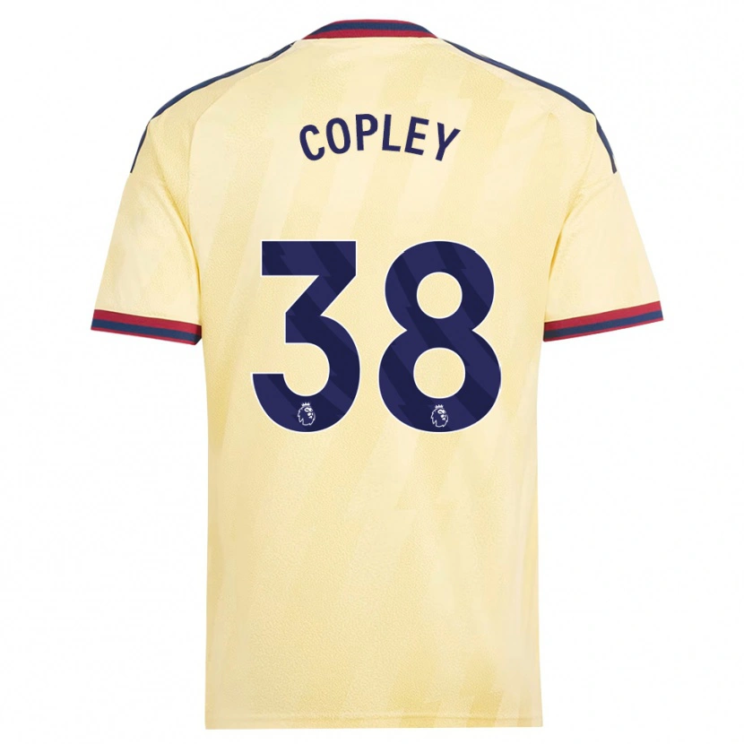 Danxen Heren Louie Copley #38 Licht Geel Middernachtblauw Thuisshirt Derde Tenue 2026/27 T-Shirt België