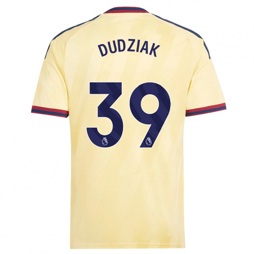 Danxen Heren Harrison Dudziak #39 Licht Geel Middernachtblauw Thuisshirt Derde Tenue 2026/27 T-Shirt België