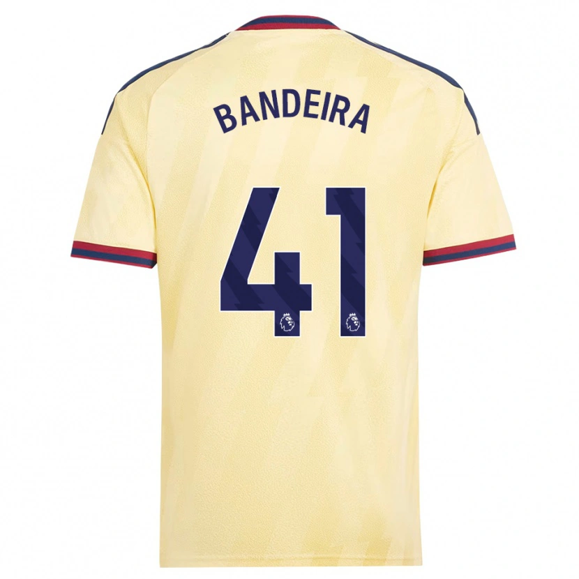 Danxen Heren Mauro Bandeira #41 Licht Geel Middernachtblauw Thuisshirt Derde Tenue 2026/27 T-Shirt België