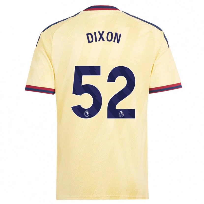 Danxen Heren Jaden Dixon #52 Licht Geel Middernachtblauw Thuisshirt Derde Tenue 2026/27 T-Shirt België
