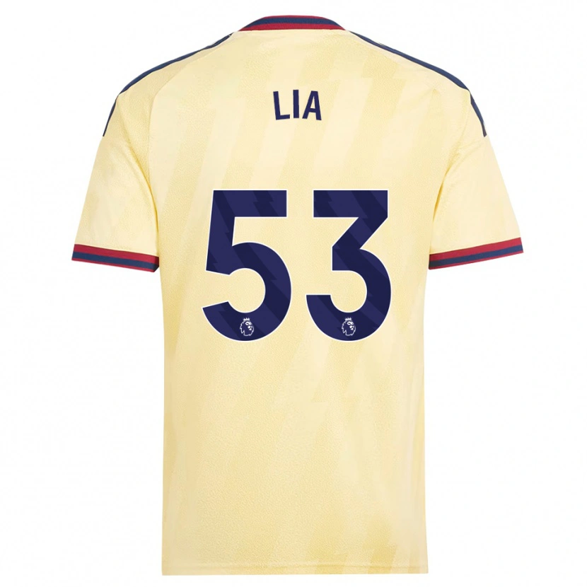 Danxen Heren Vivienne Lia #53 Licht Geel Middernachtblauw Thuisshirt Derde Tenue 2026/27 T-Shirt België