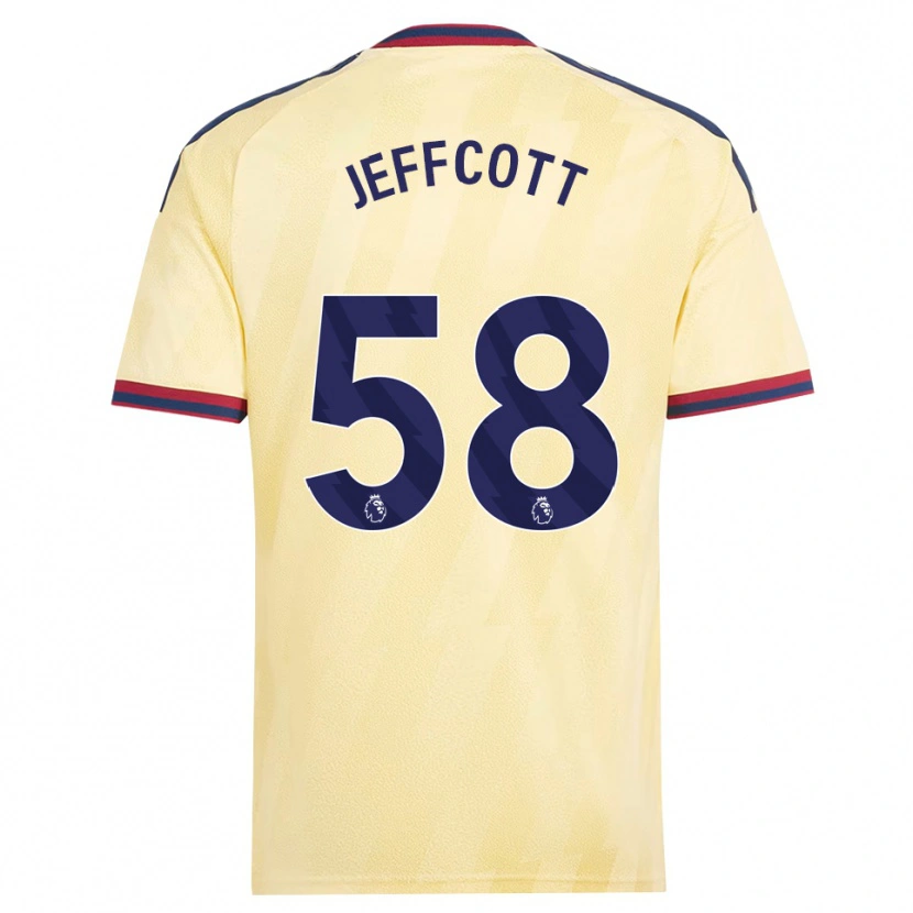 Danxen Heren Henry Jeffcott #58 Licht Geel Middernachtblauw Thuisshirt Derde Tenue 2026/27 T-Shirt België