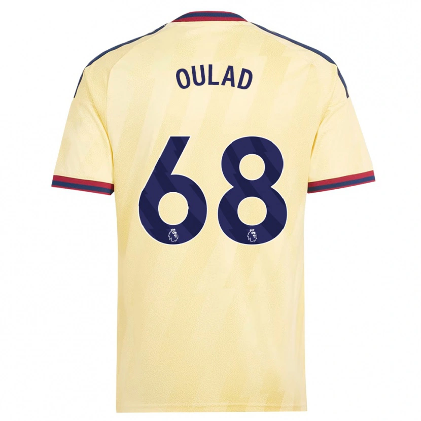 Danxen Heren Salah-Eddine Oulad M'hand #68 Licht Geel Middernachtblauw Thuisshirt Derde Tenue 2026/27 T-Shirt België