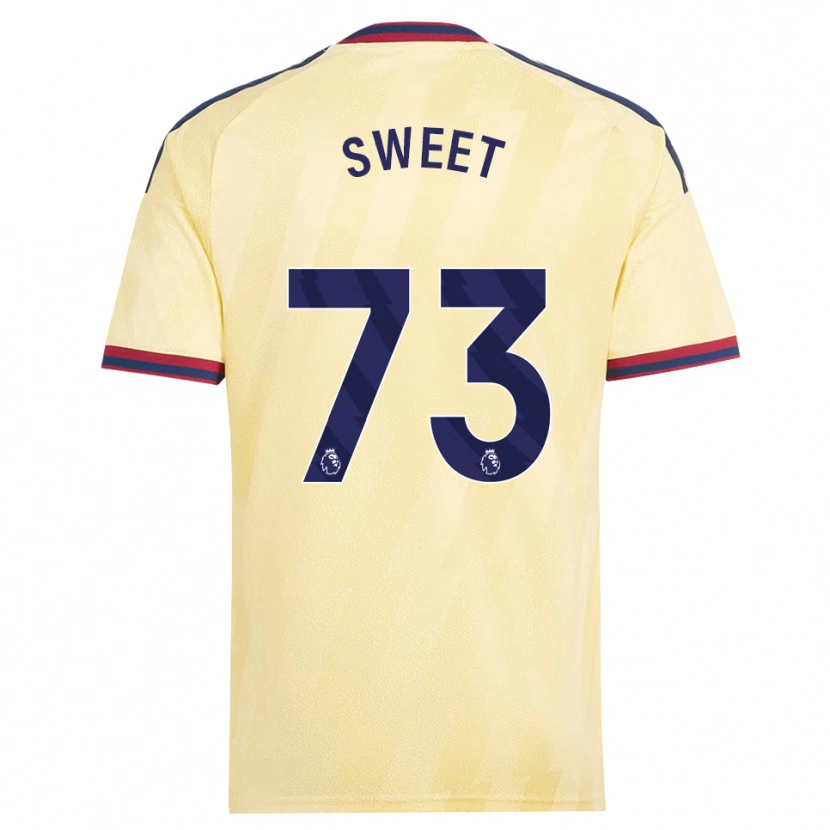 Danxen Heren James Sweet #73 Licht Geel Middernachtblauw Thuisshirt Derde Tenue 2026/27 T-Shirt België