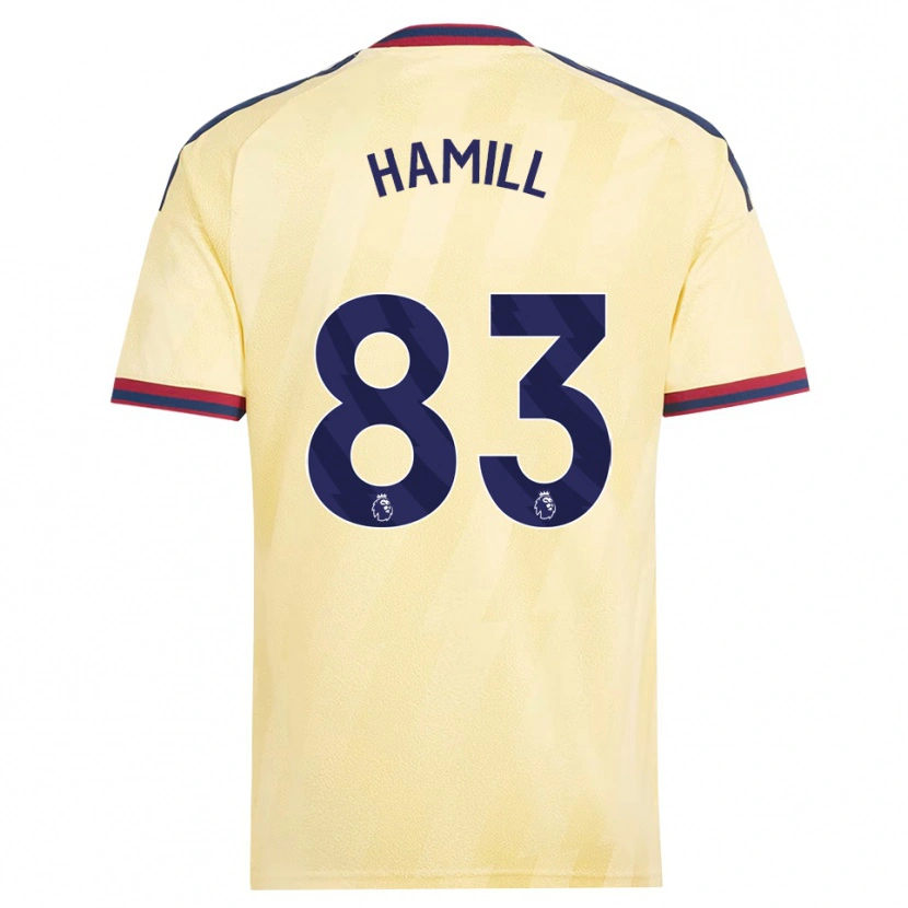 Danxen Heren Callan Hamill #83 Licht Geel Middernachtblauw Thuisshirt Derde Tenue 2026/27 T-Shirt België