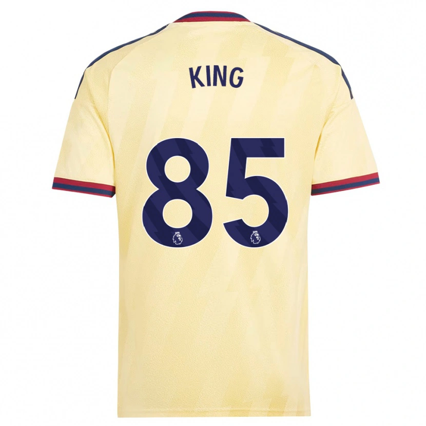 Danxen Heren Josiah King #85 Licht Geel Middernachtblauw Thuisshirt Derde Tenue 2026/27 T-Shirt België