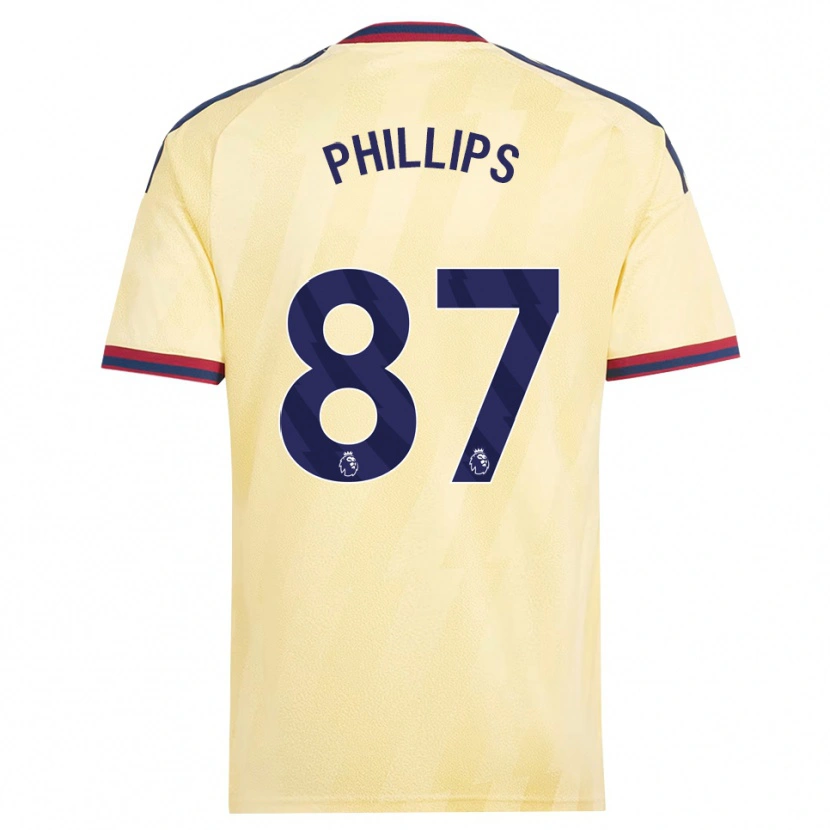 Danxen Heren Bowen Phillips #87 Licht Geel Middernachtblauw Thuisshirt Derde Tenue 2026/27 T-Shirt België
