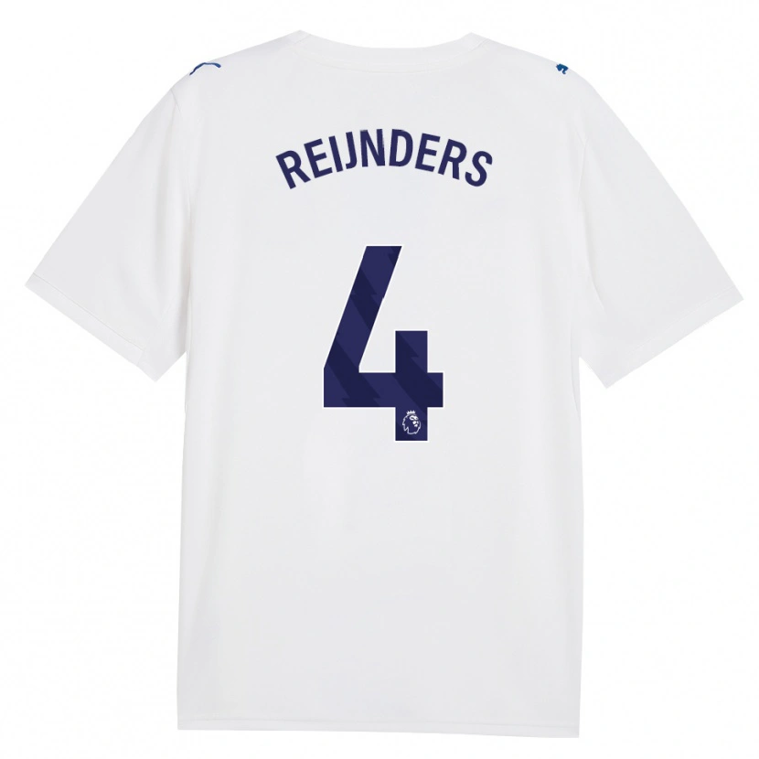 Danxen Heren Tijjani Reijnders #4 Marine Wit Thuisshirt Derde Tenue 2026/27 T-Shirt België