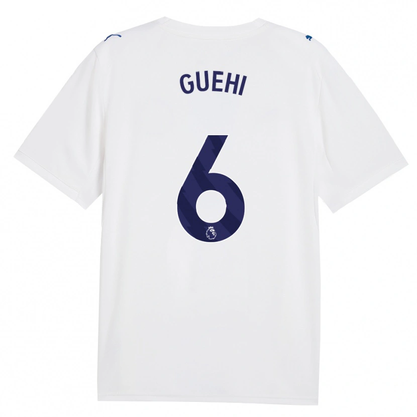 Danxen Heren Marc Guéhi #6 Marine Wit Thuisshirt Derde Tenue 2026/27 T-Shirt België