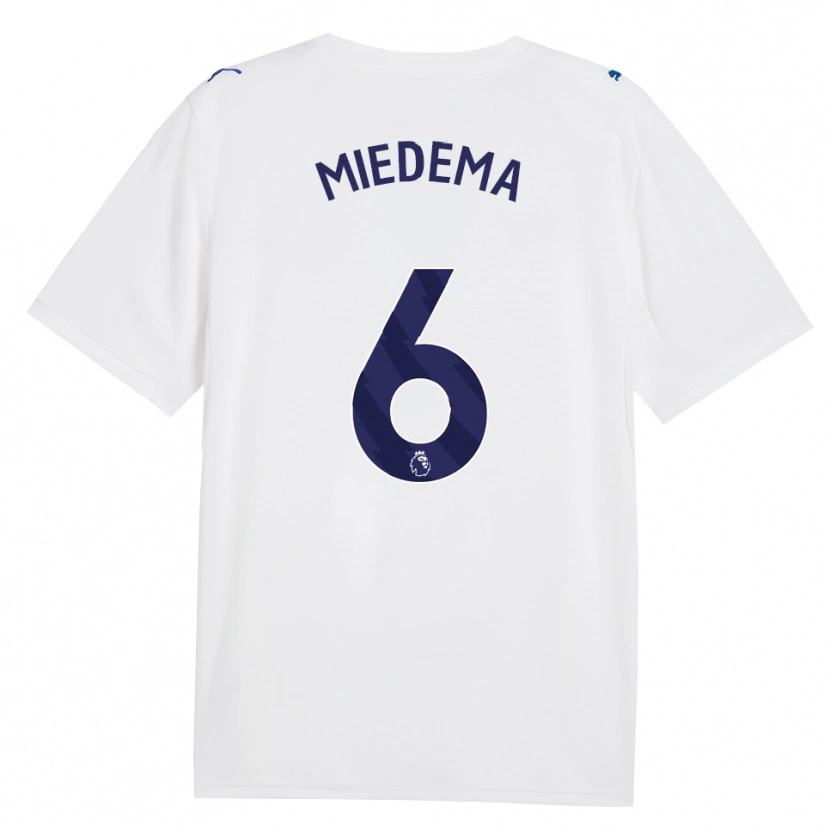 Danxen Heren Vivianne Miedema #6 Marine Wit Thuisshirt Derde Tenue 2026/27 T-Shirt België