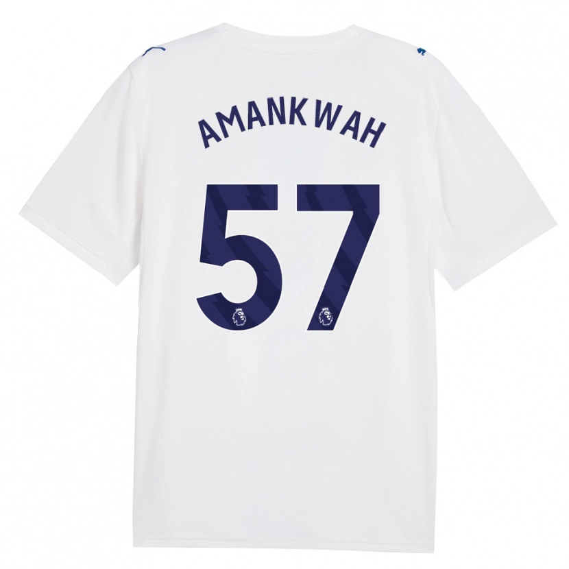 Danxen Heren Yeboah Amankwah #57 Marine Wit Thuisshirt Derde Tenue 2026/27 T-Shirt België
