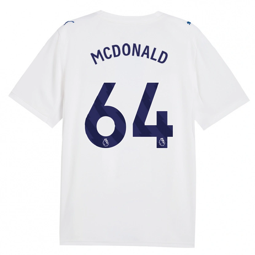 Danxen Heren Rowan Mcdonald #64 Marine Wit Thuisshirt Derde Tenue 2026/27 T-Shirt België