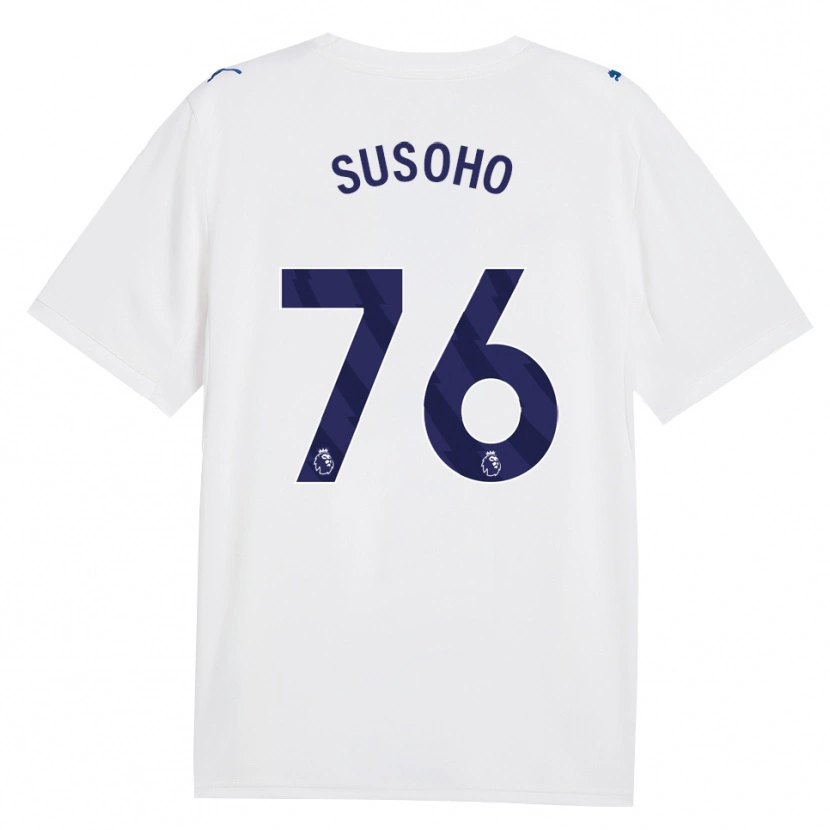 Danxen Heren Mahamadou Susoho #76 Marine Wit Thuisshirt Derde Tenue 2026/27 T-Shirt België