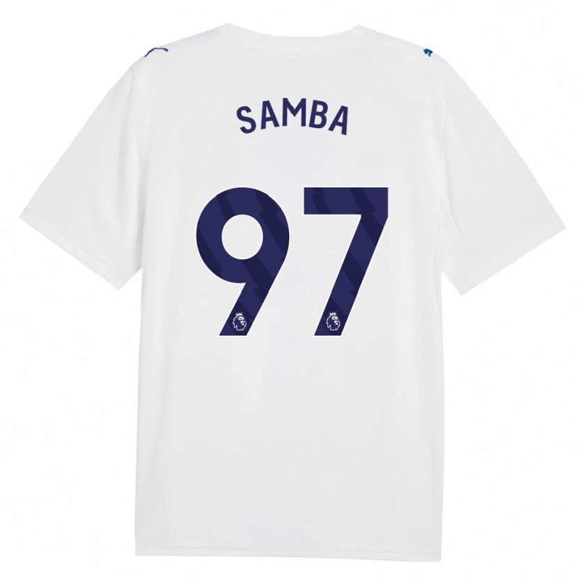 Danxen Heren Tyrone Samba #97 Marine Wit Thuisshirt Derde Tenue 2026/27 T-Shirt België