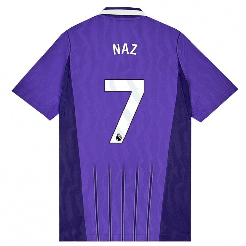 Danxen Heren Jessica Naz #7 Paars Wit Thuisshirt Derde Tenue 2026/27 T-Shirt België