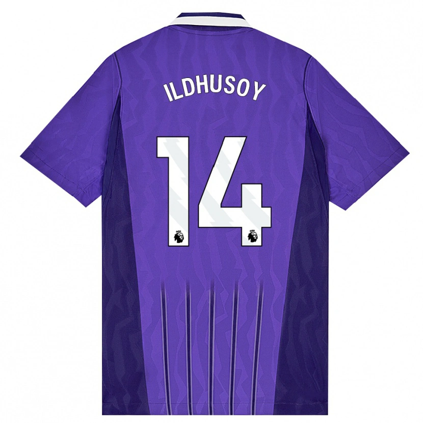 Danxen Heren Celin Bizet Ildhusøy #14 Paars Wit Thuisshirt Derde Tenue 2026/27 T-Shirt België