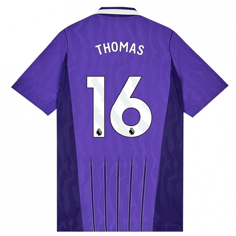 Danxen Heren Cameron Thomas #16 Paars Wit Thuisshirt Derde Tenue 2026/27 T-Shirt België