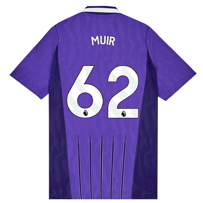 Danxen Heren Marqes Muir #62 Paars Wit Thuisshirt Derde Tenue 2026/27 T-Shirt België