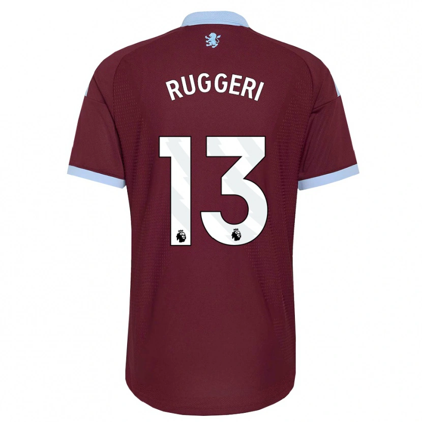 Danxen Heren Matteo Ruggeri #13 Korenbloemblauw Bordeaux Thuisshirt Thuistenue 2026/27 T-Shirt België