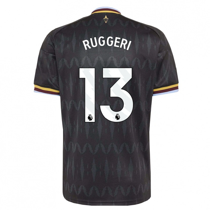 Danxen Heren Matteo Ruggeri #13 Korenbloemblauw Zwart Geel Uitshirt Uittenue 2026/27 T-Shirt België