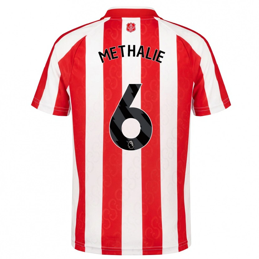 Danxen Heren Dayann Methalie #6 Rood Wit Zwart Thuisshirt Thuistenue 2026/27 T-Shirt België