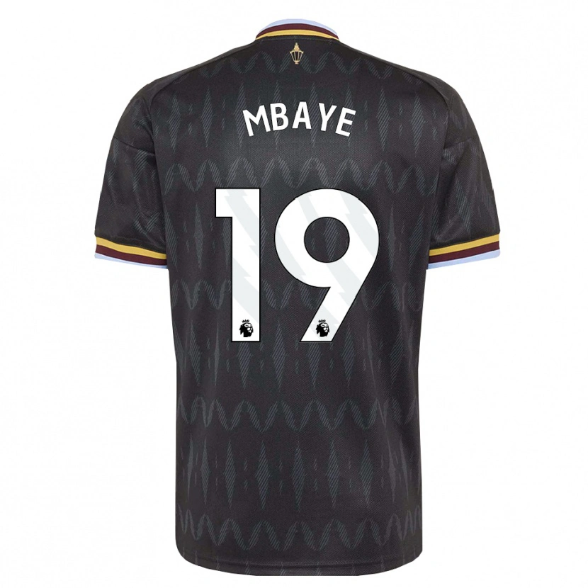 Danxen Heren Ibrahim Mbaye #19 Korenbloemblauw Zwart Geel Uitshirt Uittenue 2026/27 T-Shirt België
