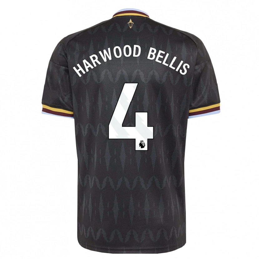 Danxen Heren Taylor Harwood-Bellis #4 Korenbloemblauw Zwart Geel Uitshirt Uittenue 2026/27 T-Shirt België
