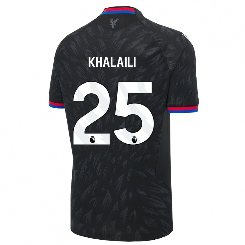 Danxen Heren Anan Khalaili #25 Zwart Blauw Rood Uitshirt Uittenue 2026/27 T-Shirt België