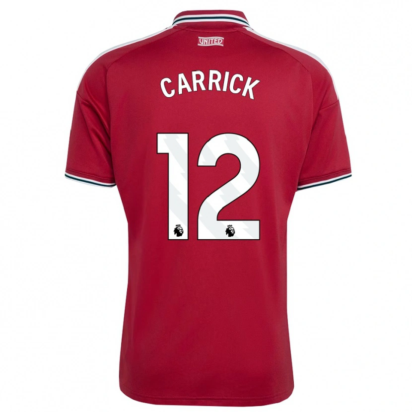 Danxen Dames Jacey Carrick #12 Rood Geel Wit Thuisshirt Thuistenue 2026/27 T-Shirt België