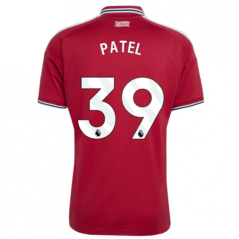 Danxen Dames Safia Middleton-Patel #39 Rood Geel Wit Thuisshirt Thuistenue 2026/27 T-Shirt België
