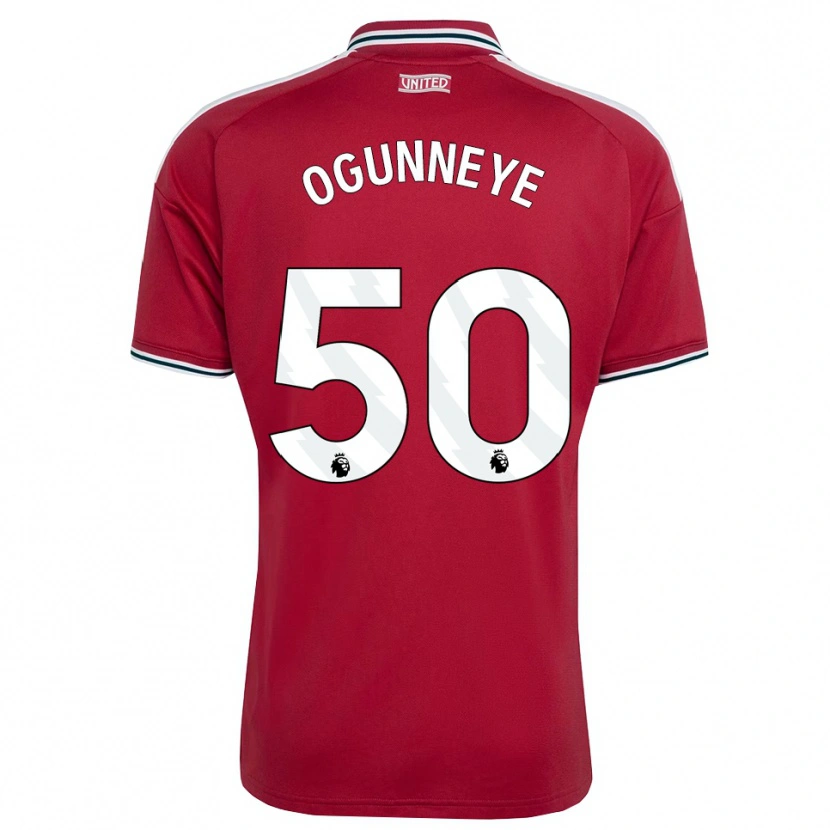 Danxen Dames Habeeb Ogunneye #50 Rood Geel Wit Thuisshirt Thuistenue 2026/27 T-Shirt België