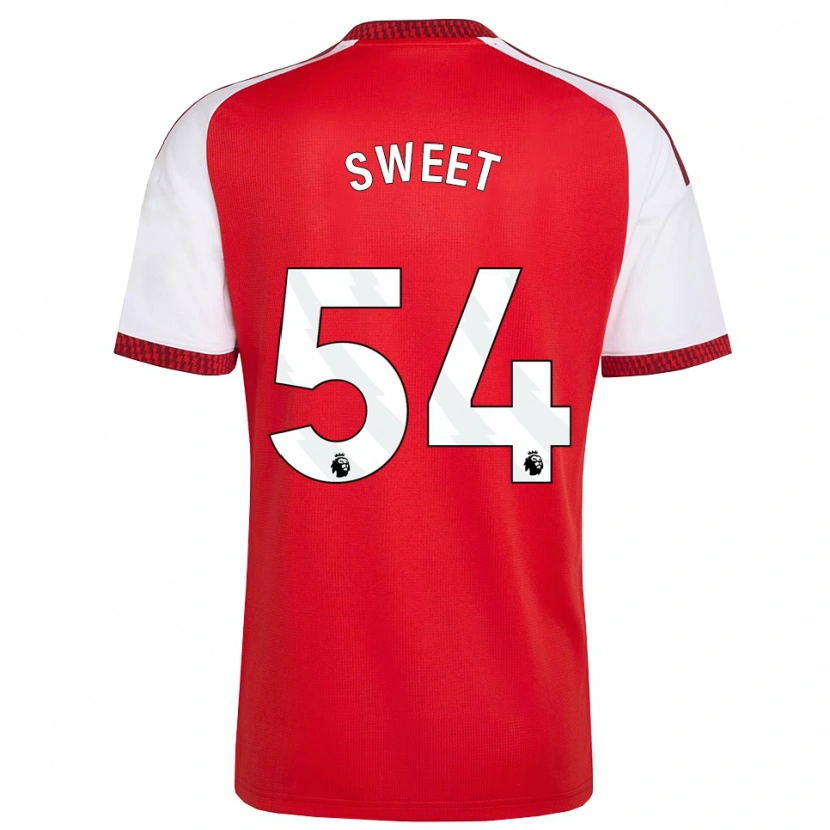 Danxen Dames Will Sweet #54 Rood Wit Zwart Thuisshirt Thuistenue 2026/27 T-Shirt België