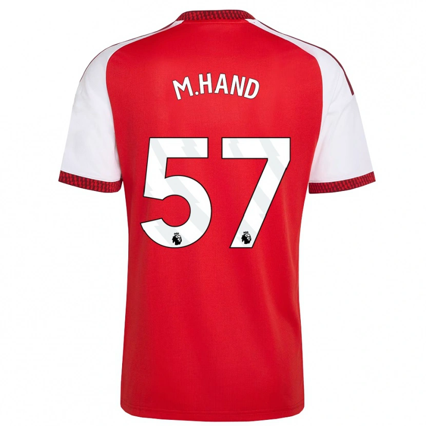 Danxen Dames Ismail Oulad M'hand #57 Rood Wit Zwart Thuisshirt Thuistenue 2026/27 T-Shirt België