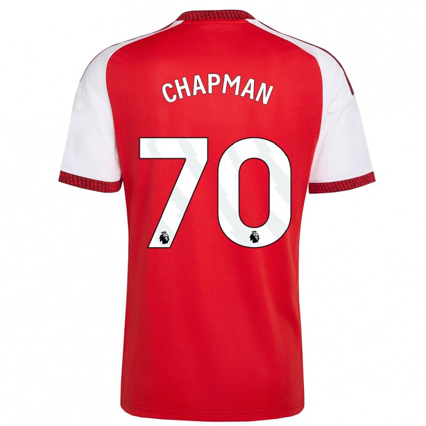 Danxen Dames Samuel Chapman #70 Rood Wit Zwart Thuisshirt Thuistenue 2026/27 T-Shirt België