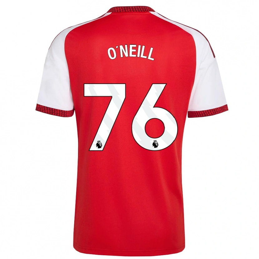 Danxen Dames Ceadach O'neill #76 Rood Wit Zwart Thuisshirt Thuistenue 2026/27 T-Shirt België
