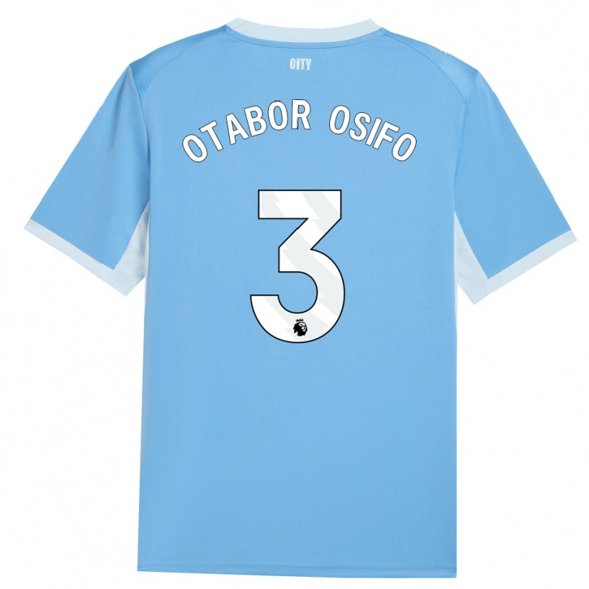 Danxen Dames Prince Otabor Osifo #3 Licht Hemelsblauw Wit Thuisshirt Thuistenue 2026/27 T-Shirt België