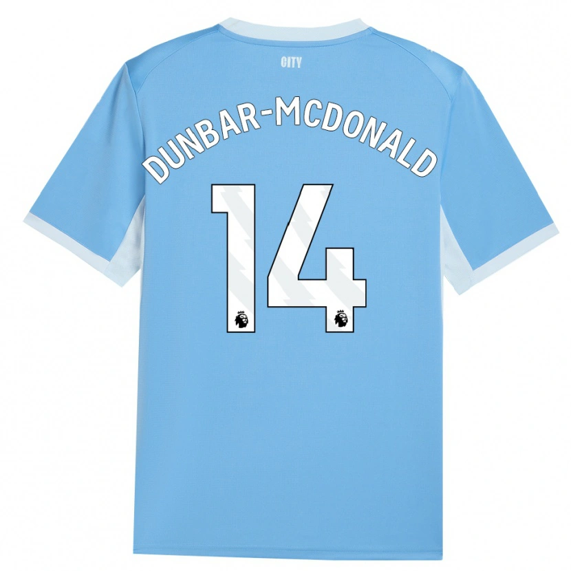 Danxen Dames Christian Dunbar-Mcdonald #14 Licht Hemelsblauw Wit Thuisshirt Thuistenue 2026/27 T-Shirt België