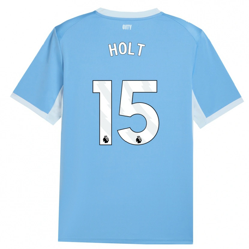 Danxen Dames Charlie Holt #15 Licht Hemelsblauw Wit Thuisshirt Thuistenue 2026/27 T-Shirt België