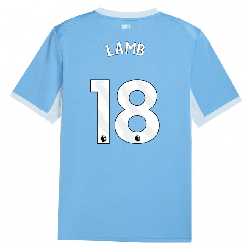 Danxen Dames Teddie Lamb #18 Licht Hemelsblauw Wit Thuisshirt Thuistenue 2026/27 T-Shirt België