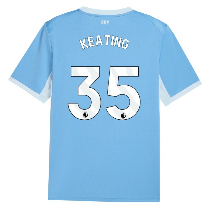 Danxen Dames Khiara Keating #35 Licht Hemelsblauw Wit Thuisshirt Thuistenue 2026/27 T-Shirt België
