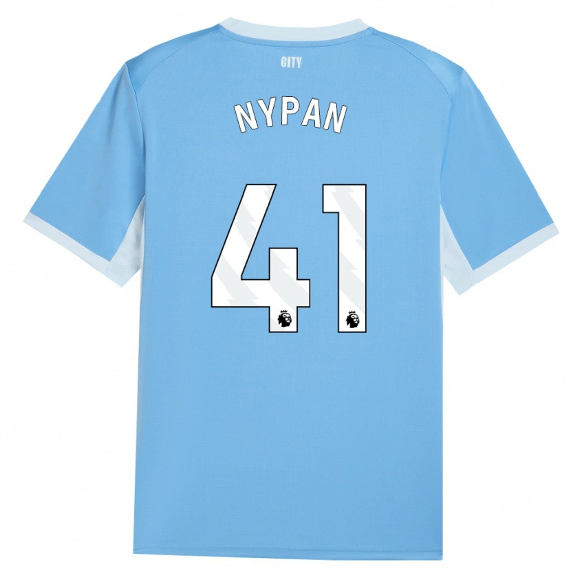 Danxen Dames Sverre Nypan #41 Licht Hemelsblauw Wit Thuisshirt Thuistenue 2026/27 T-Shirt België
