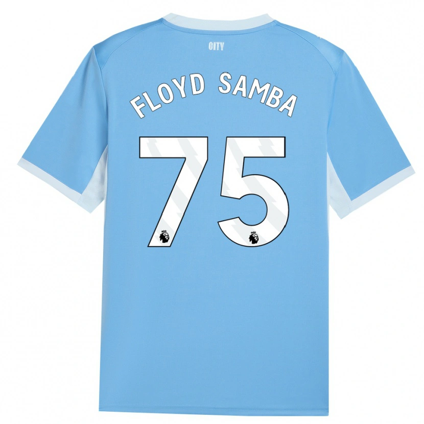Danxen Dames Floyd Samba #75 Licht Hemelsblauw Wit Thuisshirt Thuistenue 2026/27 T-Shirt België