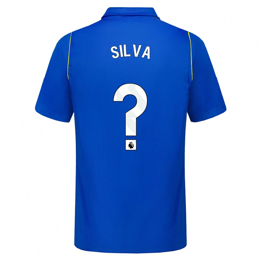 Danxen Dames Iago Silva #0 Blauw Geel Thuisshirt Thuistenue 2026/27 T-Shirt België