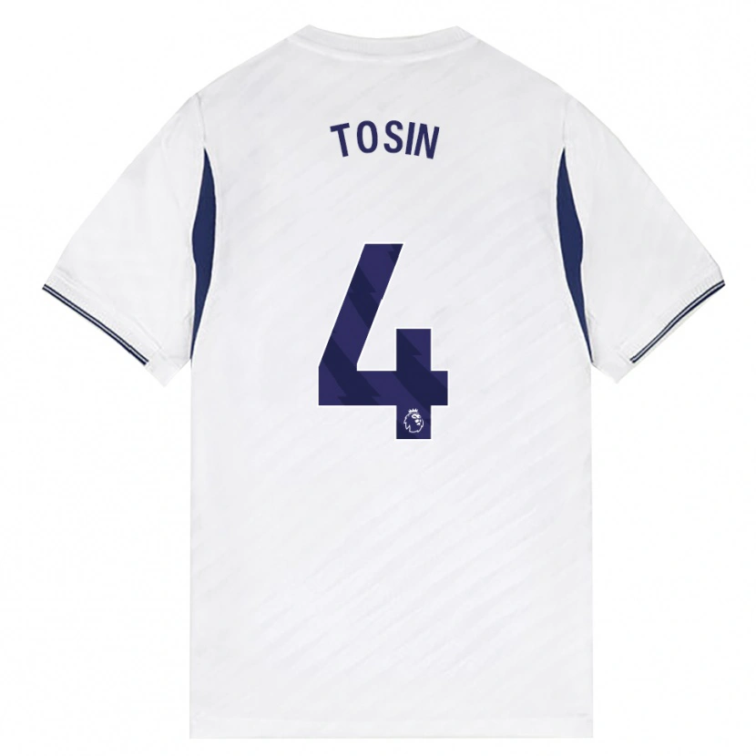 Danxen Dames Tosin Adarabioyo #4 Wit Rood Paars Thuisshirt Thuistenue 2026/27 T-Shirt België