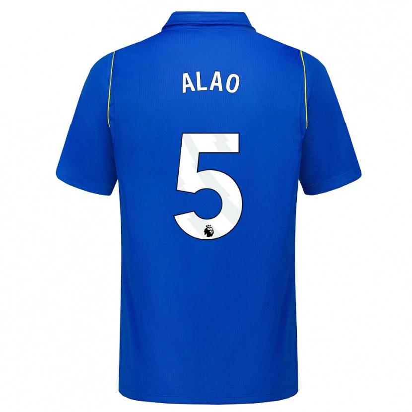 Danxen Dames Yisa Alao #5 Blauw Geel Thuisshirt Thuistenue 2026/27 T-Shirt België