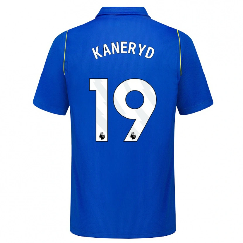 Danxen Dames Johanna Rytting Kaneryd #19 Blauw Geel Thuisshirt Thuistenue 2026/27 T-Shirt België