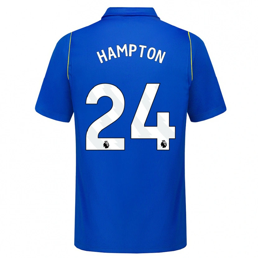 Danxen Dames Hannah Hampton #24 Blauw Geel Thuisshirt Thuistenue 2026/27 T-Shirt België