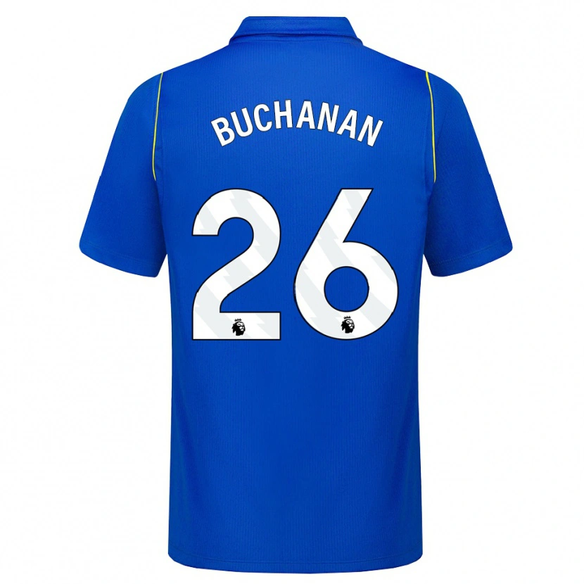 Danxen Dames Kadeisha Buchanan #26 Blauw Geel Thuisshirt Thuistenue 2026/27 T-Shirt België