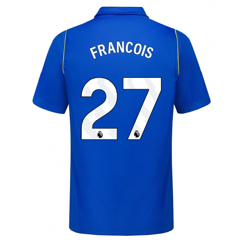 Danxen Dames Oriane Jean-François #27 Blauw Geel Thuisshirt Thuistenue 2026/27 T-Shirt België