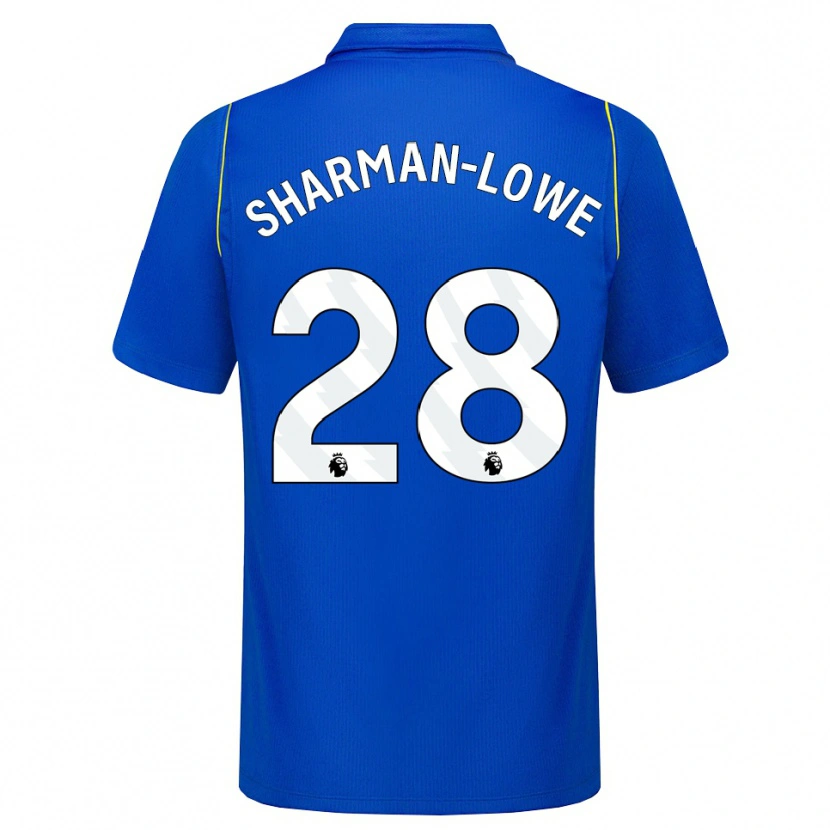 Danxen Dames Teddy Sharman-Lowe #28 Blauw Geel Thuisshirt Thuistenue 2026/27 T-Shirt België